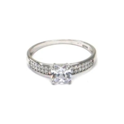 Pattic Prsten z bílého zlata ARP033701W