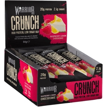 Image 1 of Warrior Crunch Bar | Low Sugar [12 x 64 грама] Малина Лимон