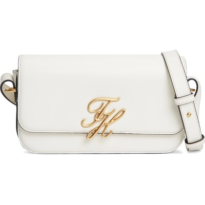 Tommy Hilfiger dámska kožená crossbody kabelka Script AW0AW18399AEO