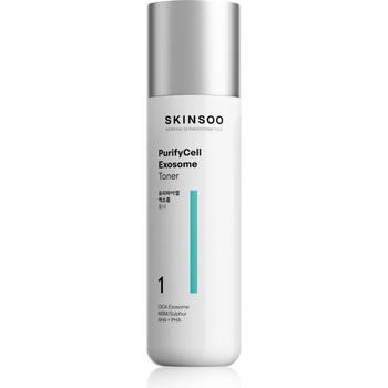 SKINSOO PurifyCell Exosome Toner успокояващ тоник за регулиране на себума 200ml