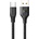 Xmart Micro USB кабел Xmart Warrior Series, 1м, Черен (6589)