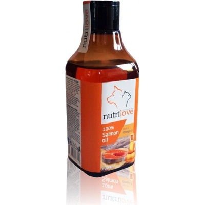 Nutrilove lososový olej 200 ml