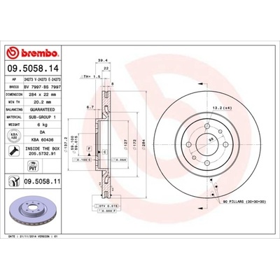 BREMBO 09.5058.11