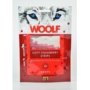 Pamlsky pro psy WOOLF Soft Cranberry strips 100 g