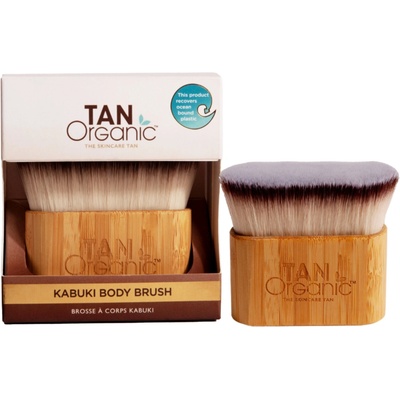 TAN Organic Bamboo Kabuki Body Brush 1 ks