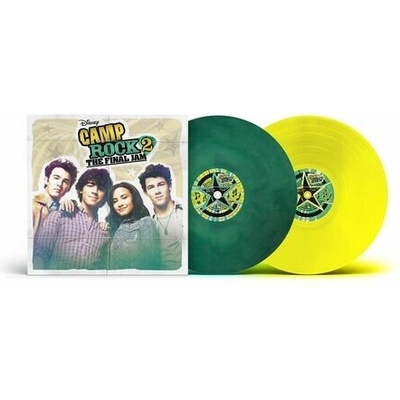 OST - Camp Rock 2:The Final Jam Green,Yellow 2 LP Vinyl