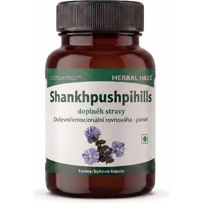Herbal Hills Shankhpushpihills Bylinné kapsle 60 kapslí