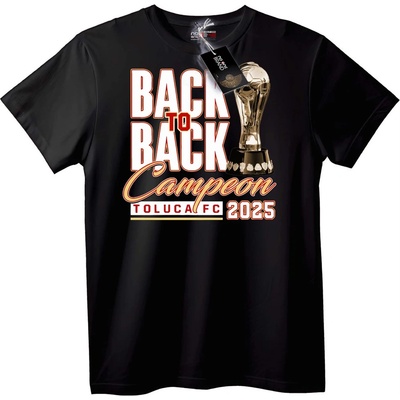 NOONEBRAND Тениска Толука ФК Двоен Шампион 2025 - L, Black