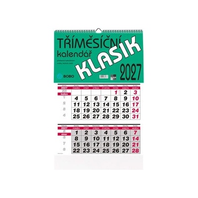 Klasik nástenný 2027