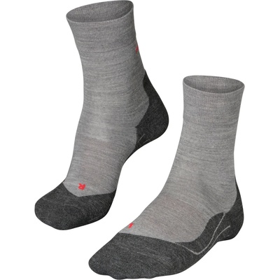 Falke Мъжки чорапи за бягане Falke RU 4 Wool Running socks - Grey - размер 46-48 (EU) (201-0881-0214)