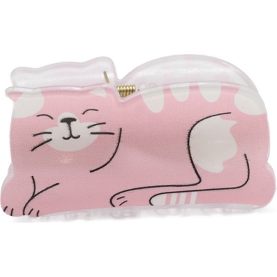 Skřipec na vlasy - kočka Barva: hnědá – Zbozi.Blesk.cz