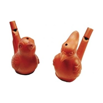 Goki - Глинена свирка птичка с вода (15230)