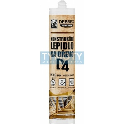 Debbex Konštrukčné lepidlo na drevo D4 300 ml