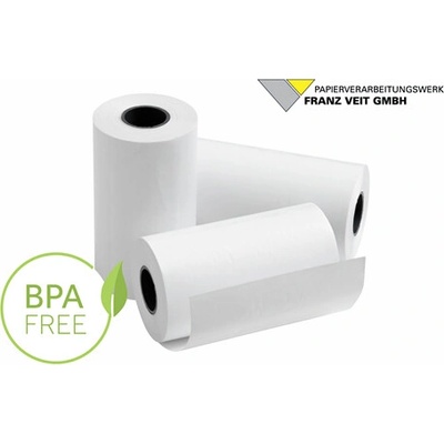Termo pokladňový kotúč BPA free 57/60/12 44 m 6 cm biely TK57/60/12/48/80