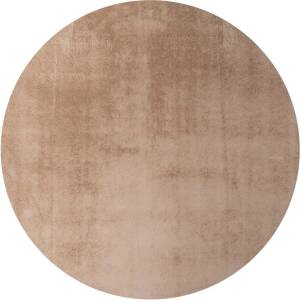 Ayyildiz Бежов кръгъл килим ø 160 cm Joy 1400 - Ayyildiz Carpets (JOY1601601400BEIGE)