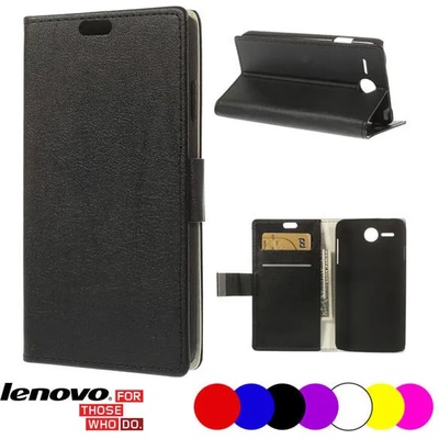 Lenovo A680 Wallet Кожен Калъф + Скрийн Протектор