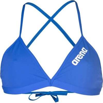 Arena WOMEN'S TEAM SWIM TOP TIE BACK SOLID 004768/720 tmavomodrá