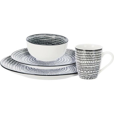 SIAKI Jedálenská súprava porcelán 16 ks