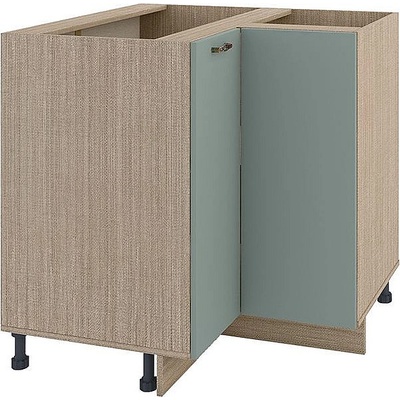 ИРИМ Ъглов долен шкаф с две врати МФ-Олив мат-11-61 90 см