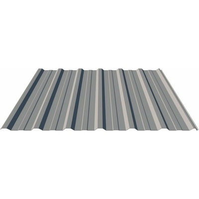 Blachotrapez T18 Plus Pladur Wrinkle MAT Plus 1173 x 0,5 mm RAL 7016 antracitová šedá 1 m²