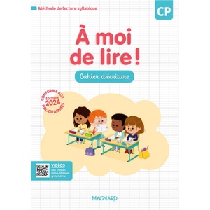 À moi de lire ! CP - Cahier d'écriture (2024)