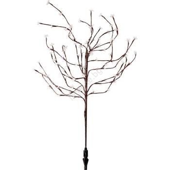 MILAGRO LED RGBW Соларна лампа TREE LED/0, 1W/1, 2V 600 mAh IP44 кафяв (MI2624)