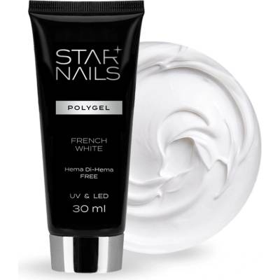 Starnails UV/LED Polygel Hema Di-Hema Free 008 French White 30 ml