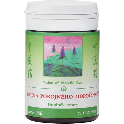 VIDINA POKOJNÉHO ODPOČINKU YI GAN WAN TCM Herbs 100 tabliet 30 g