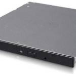 LG Hitachi-LG GUD1N Slim Internal 9.5mm DVD-RW, Super Multi, Double Layer, M-Disk Support, Black (GUD1N.CHLA10B)