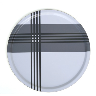 Born in Sweden Поднос за сервиране Cross Thin 31 см сив (7340308-1)