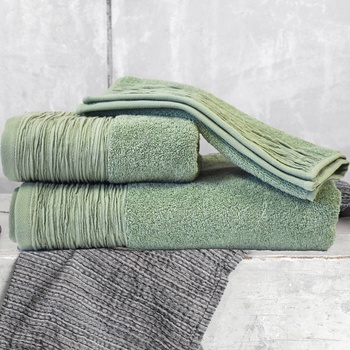 Png Панагюрище Хавлиена кърпа за тяло Аида 70/140 зелена 100% египетски памук