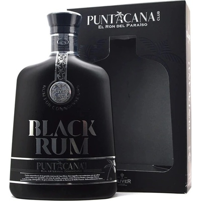 Oliver & Oliver Puntacana Club Black Rum 38% 0,7 l (holá láhev)