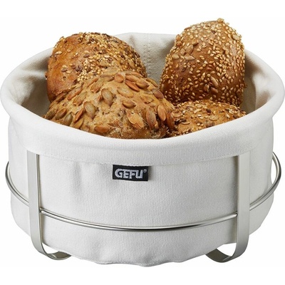 GEFU Košík na pečivo BRUNCH, kulatý bílý
