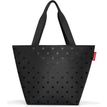Reisenthel Чанта Reisenthel Shopper M Glossy dots black Reisenthel | Cheren | ЖЕНИ | UNI