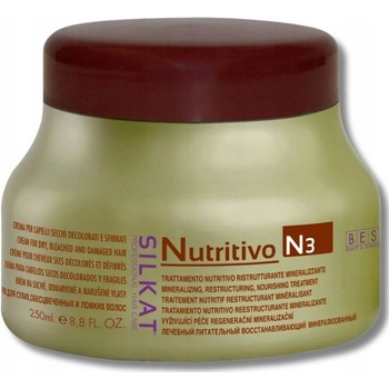 Bes Silkat Nutritivo regenerační maska na poškozené vlasy 250 ml