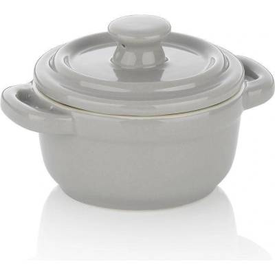 Kela Керамичнo гювече KELA Malin Ø10 см, светло сиво (1095)