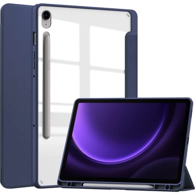 Vsetkonamobil 65785 CRYSTAL Zaklápacie puzdro Samsung Galaxy Tab S9 FE / Tab S10 FE / S10 Lite tmavomodré