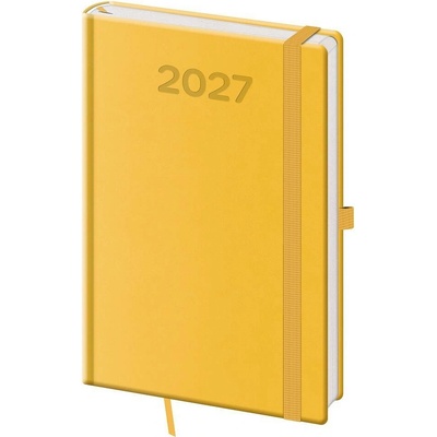 Print Pop A5 Týdenní 2027 žlutý