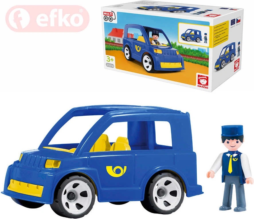 Efko IGRÁČEK MULTIGO Poštovní auto s pošťákem