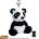Wild Planet Ключодържател Панда 10см, Wild Planet (K8275)