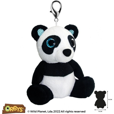 Wild Planet Ключодържател Панда 10см, Wild Planet (K8275)