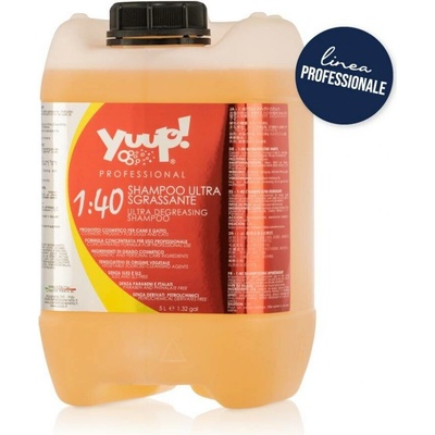 Yuup! ULTRA odmašťovací šampon pro psy 1:40 5L
