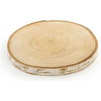 Image 1 of PartyDeco Дървена подложка за хранене Ø 10 - 12 см