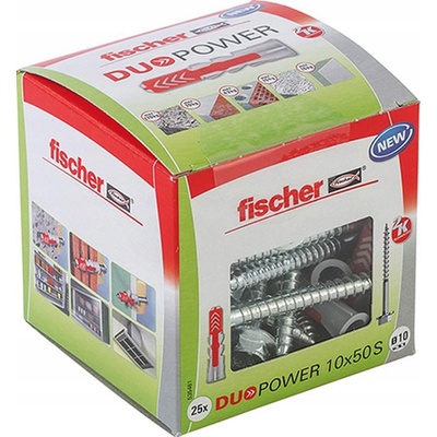 Fischer DUOPOWER 10x50 S LD 2komponentní hmoždinka 50 mm 10 mm 535461 25 ks