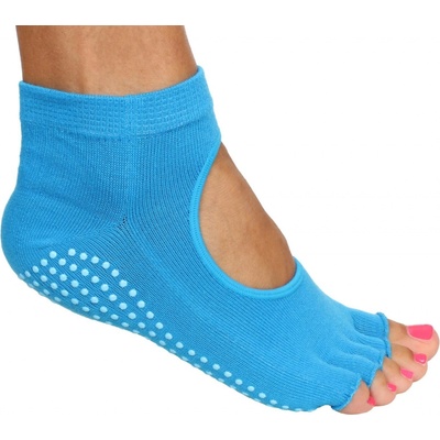 Merco Grippy S2 ponožky na jogu bezprsté modrá