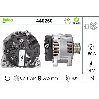 Generátor VALEO 440260