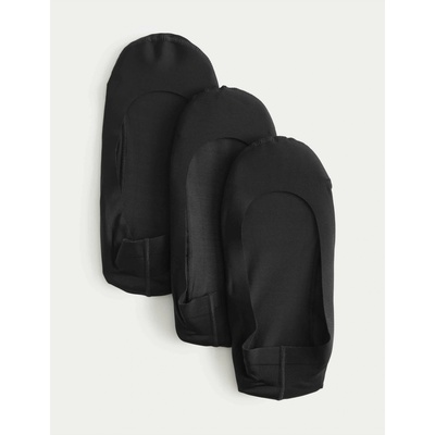 Marks & Spencer Комплект от три дамски чорапа в черно Marks & Spencer Marks & Spencer | Cheren | ЖЕНИ | 35 1/2-38