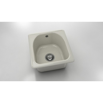 Image 1 of FAT Кръгла мивка Classic 217, Polymer marble, 11 Сив гранит, с включен сифон