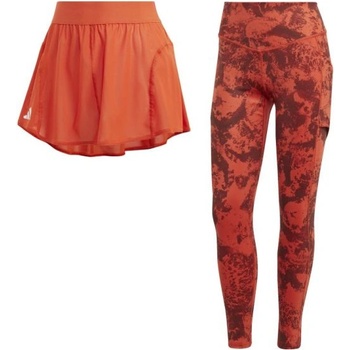 Adidas Kлинове Adidas Paris Two in One Match Tight Leggings - Червен