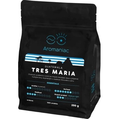 Aromaniac Ароманско прясно изпечено кафе Гватемала Tres Maria Смляно 250гр